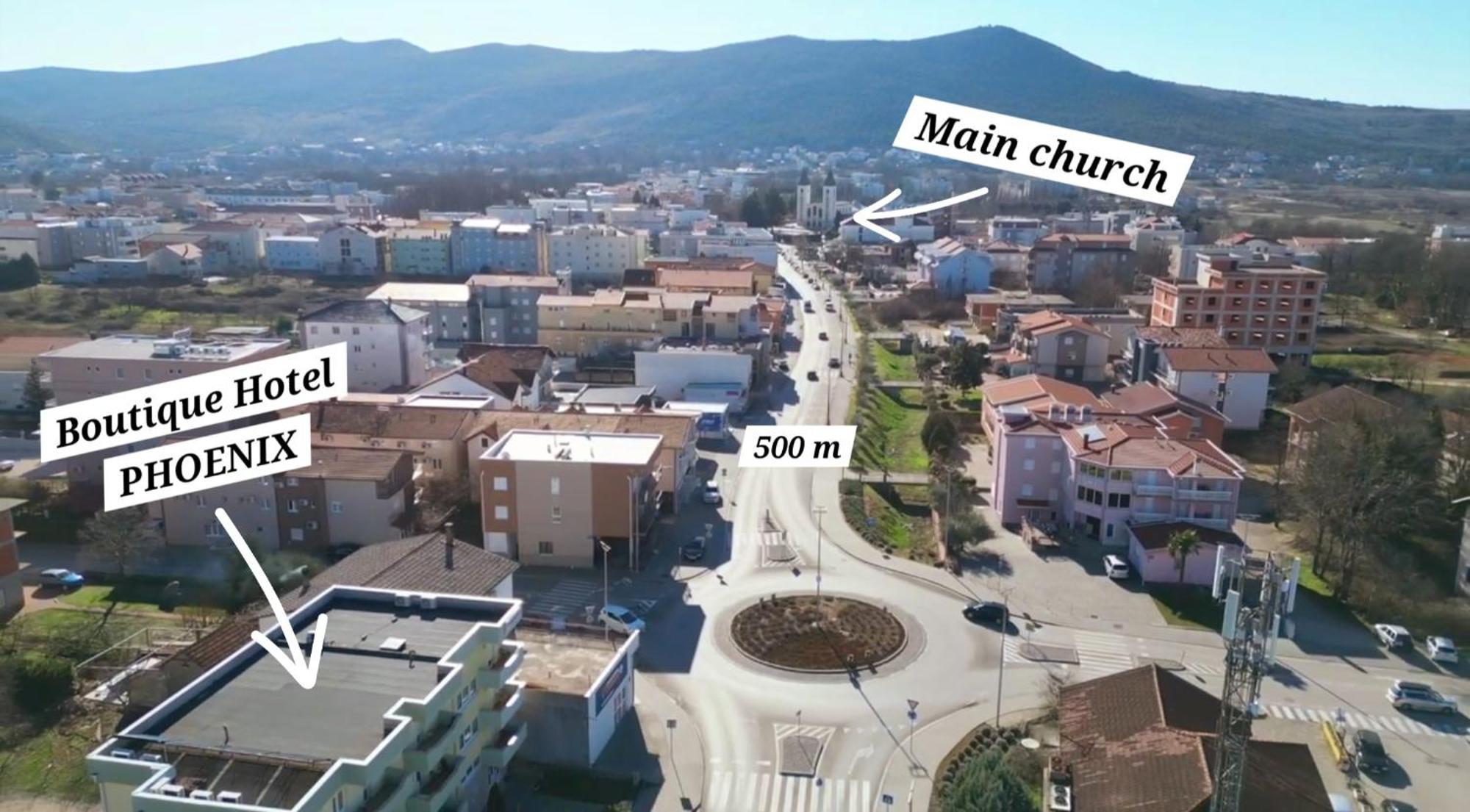 Boutique Hotel Phoenix Medugorje Eksteriør bilde